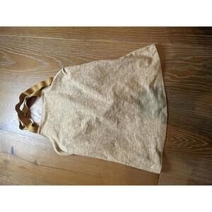 Alo Cozy Beige Women's Activewear Tank Top size medium